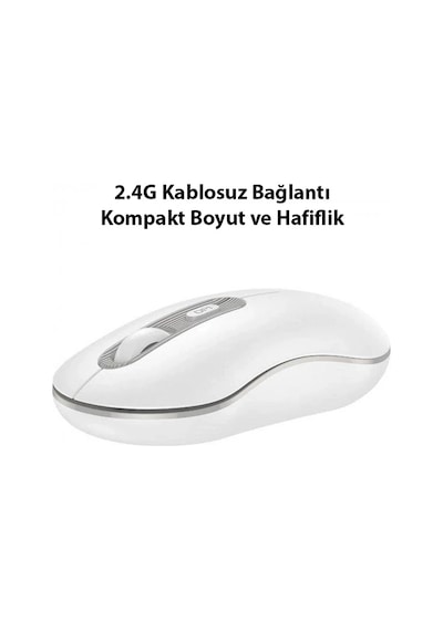 Hoco Gm21 Platinium 1600dpi 2.4g Bluetooth Kablosuz Optik Mouse- 5775