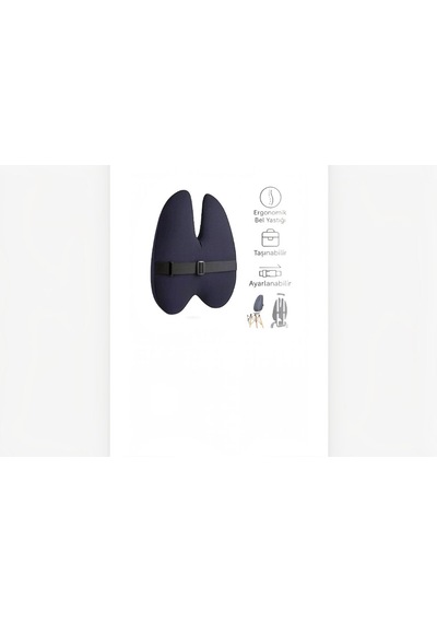 Yeni Nesil Visco Ortopedik Ergonomik Rahat Oturuş Visco Bel,sırt Minderi Veya Yastığı 1