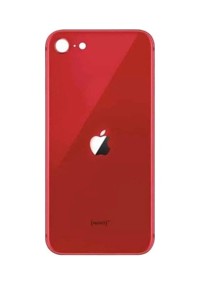 Ren.ga.renk İphone Se 2020 Uyumlu Arka Kapak Batarya Kapağı Kırmızı Rengaren