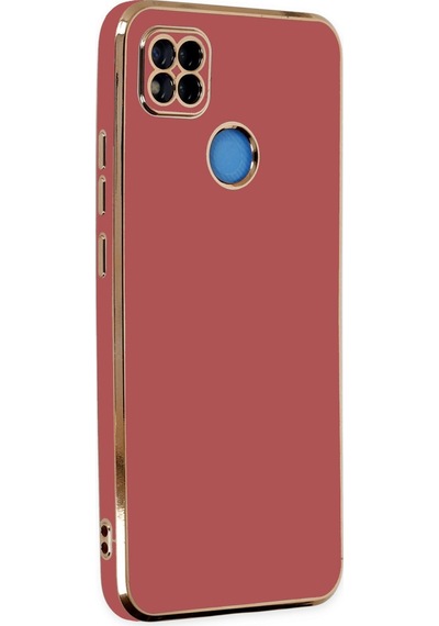 Xiaomi Redmi 9c Uyumlu Kılıf Volet Silikon - Kırmızı