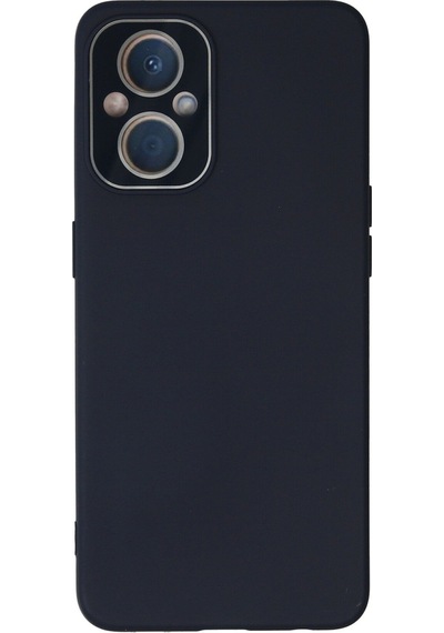 Ilkeshop Newface Oppo A96 Kılıf Lansman Glass Kapak - Lacivert