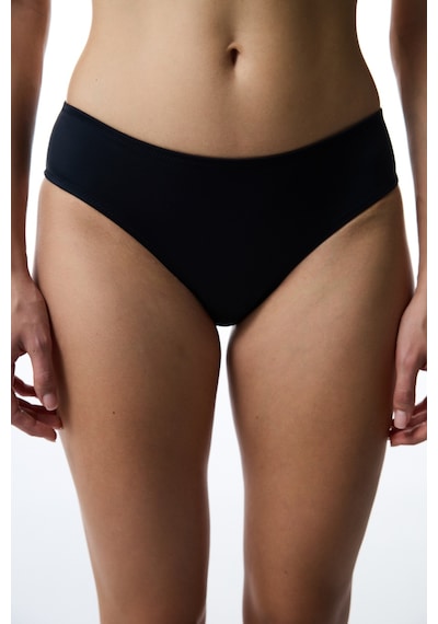 Penti Siyah Hipster Orta Bel Bikini Altı