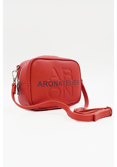 Küçük Boy Crossbody Çapraz Askılı Kadın Omuz Çantası Kırmızı Kırmızı