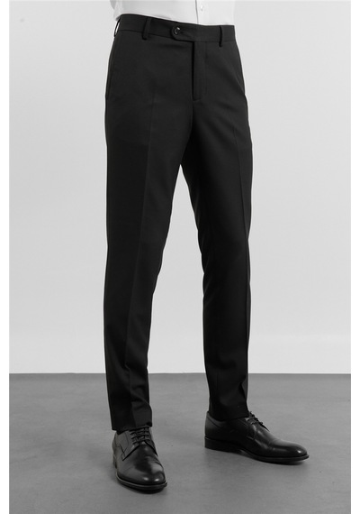 İmza Siyah Yan Cep Slim Fit Esnek Classic Pantolon 1003255175 İmza Siyah Yan Cep Slim Fit Esnek Classic Pantolon 1003255175