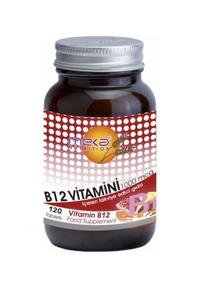 Meka Nutrition Vitamin B12 1000 Mcg 120 Tablet B Vitamini
