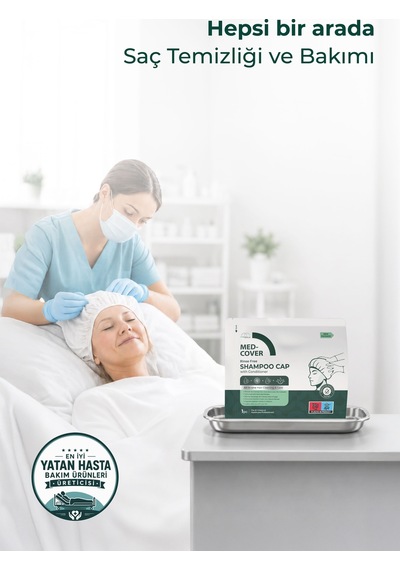 Med-cover Shampoocap Saç Yıkama Bonesi X 12 Adet