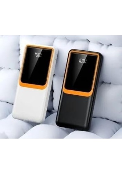 Ayrex H32 10000 Mah Power Bank Pd 20w Ve Usb 22.5w Fast Hızlı Şarj Dahili Type C Ve Lightning Kablolu Dünya Standa