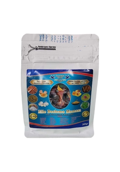 Beautiful Food Yavru Kuş Organik Elle Besleme Maması 200 G