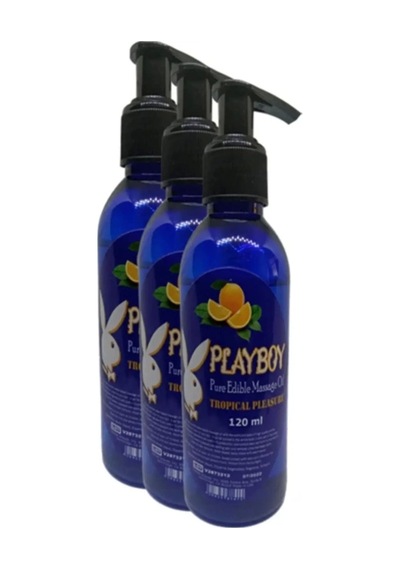Pure Edible Massage Oil 120ml Portakal Aromalı Masaj Yağı X 3 Adet