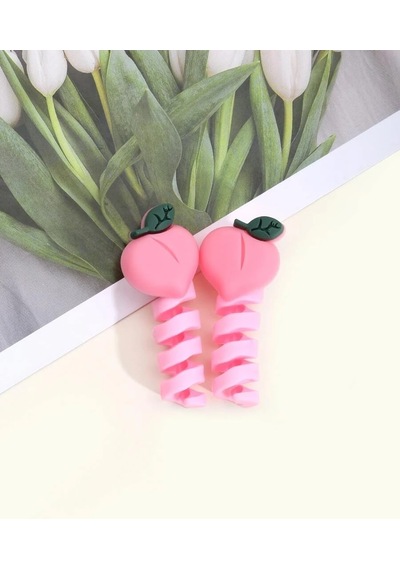 Pembe Şeftali Kablo Koruyucu