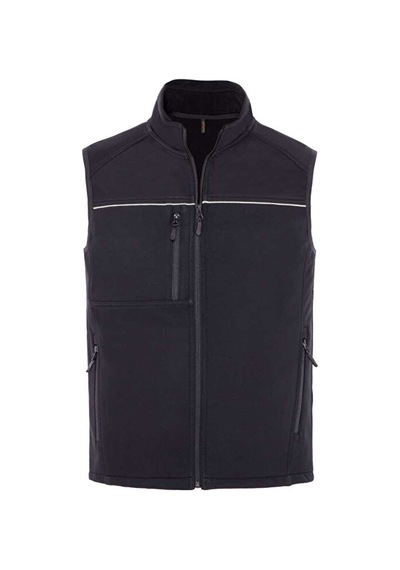 Myform Softshell Outdoor Yelek Siyah