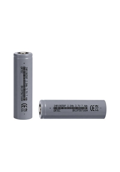 Or-tec 18650 3.7v 2000mah 3c Şarj Edilebilir Pil