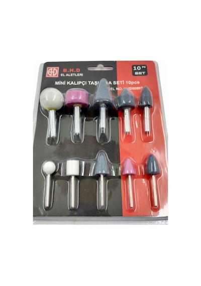 B.H.D Mini Kalıpçı Taşlama Seti 10 Pcs