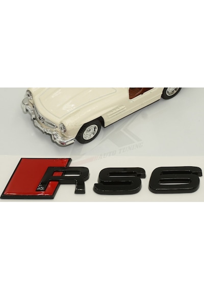 Audi Rs6 Bagaj Krom Abs 3M 3D Yazı Logo Amblem Ürün