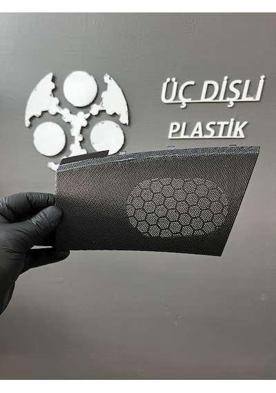 Transporter T5 2003-2015 Hoparlör Kapağı Sağ Sol Set 3d Baskı Siyah 1 Set