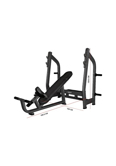 Max Life Pozitif Eğimli Olimpik Incline Bench Press Ağırlık S