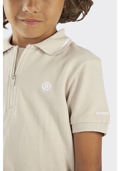 Erkek Çocuk Bej Polo Yaka Tişört Çok Renkli 2311BK05076