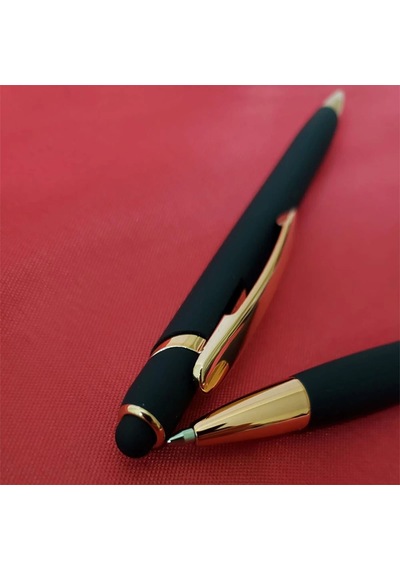 Tükenmez Rubber Kalem Touchpen Çok Renkli