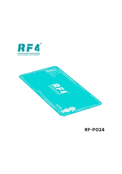 Rf4 Rf-po24 Silikon Tamir Pedi 70x35cm Isıya Dayanıklı Lehimleme Matı Pcb Smd Bga Çalışma Matı