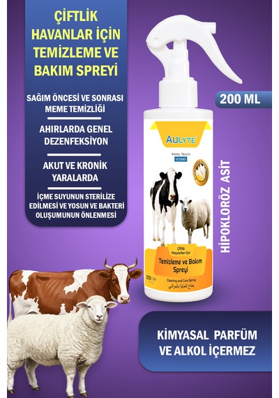 Büyükbaş Ve Küçükbaş Deri Ve Meme Bakım Ürünü 200 Ml