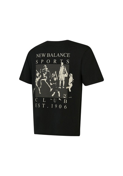 New Balance Siyah Erkek T-shirt Mnt3503-bk1 Siyah