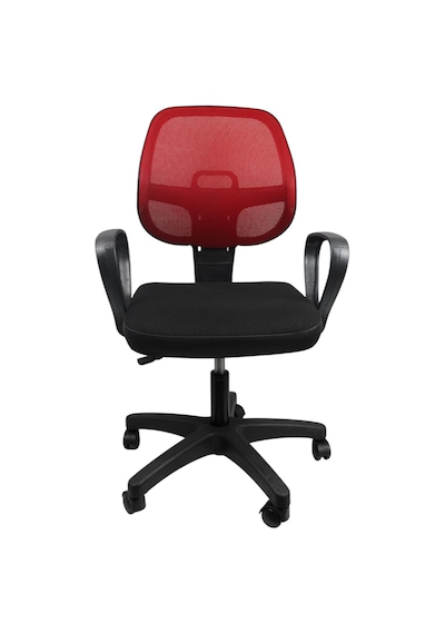 Kaya Ofis Arma Çalışma Koltuğu Ofis Sandalyesi Kırmızı