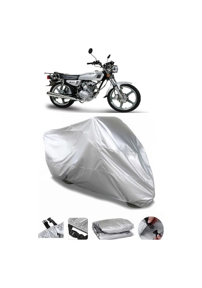 Kanuni Bs 125 Motosiklet Brandası Su Geçirmez Örtü