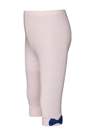 Lovetti Açık Pudra Kız Çocuk Renkli Fiyonklu Kapri 13-106P018 Pudra