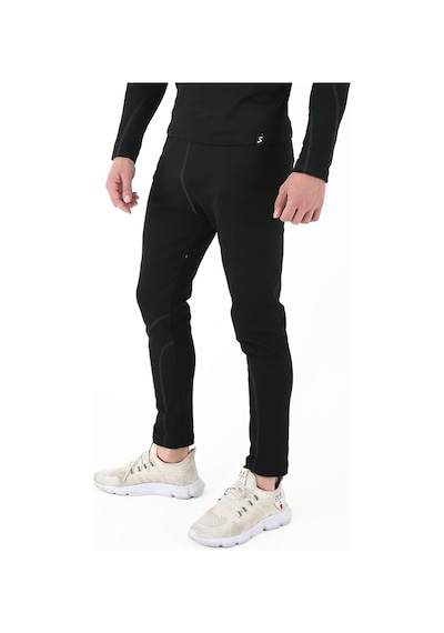 Scorp Thermo-fit Erkek Termal Alt Kayak İçlik Siyah Siyah