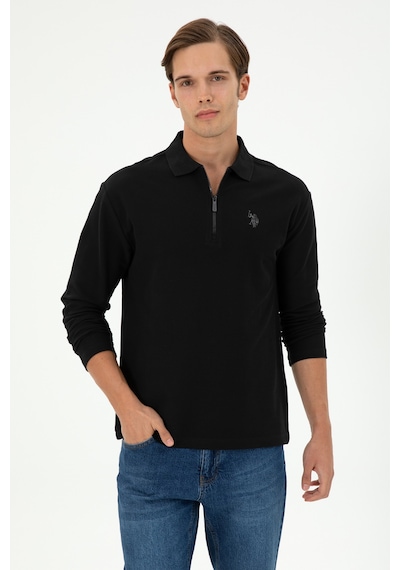 U.s. Polo Assn. Erkek Siyah Sweatshirt 50293413-vr046 Siyah