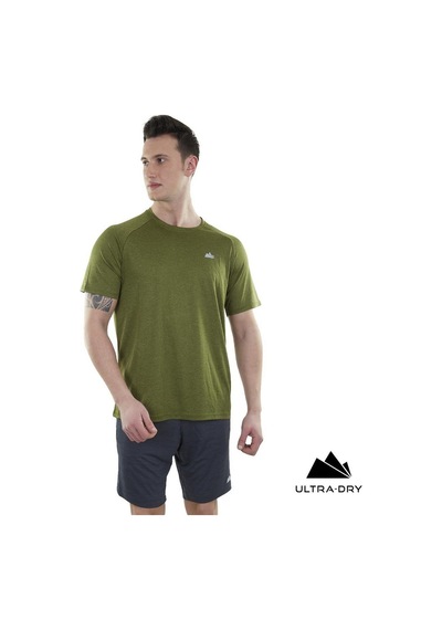 Alpinist Mission Ultra Dry Erkek T-shirt Haki