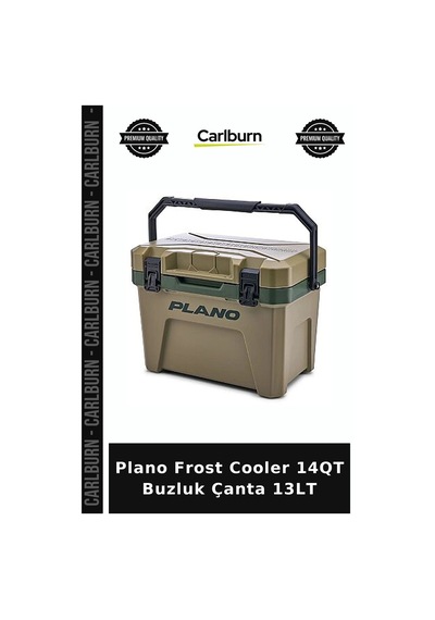 Delux Serisi Plano Frost Cooler 14qt Buzluk Çanta 13lt Gezi Yiyecek Haftasonu Standart