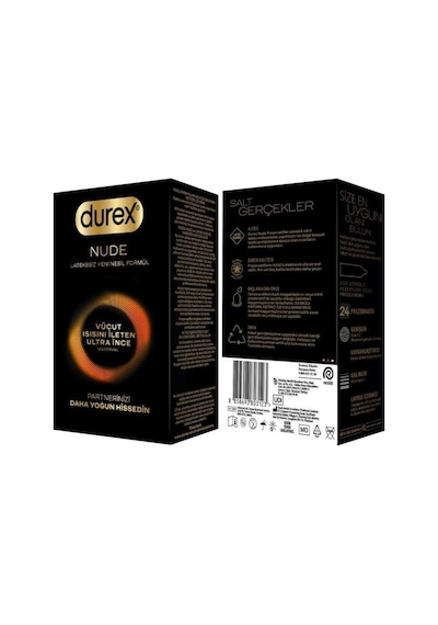 Durex Nude 8'li + Durex Play 2'si 1 Arada Aloe Vera Etkili Jel 200 Ml