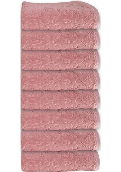 Özdilek Curve Havlu 8'li 50x90 Cm Pembe Çok Renkli