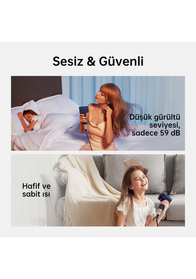 Laifen Swift Premium Saç Kurutma Makinesi- Golden Blue