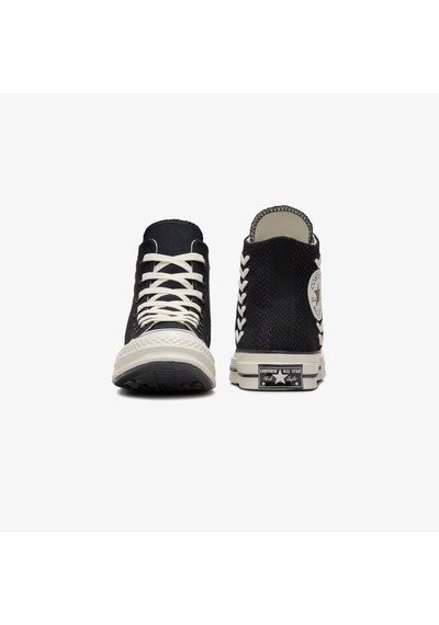 Converse Chuck 70 Crafted Laces Unisex Siyah Bilekli Sneaker A10669c Siyah