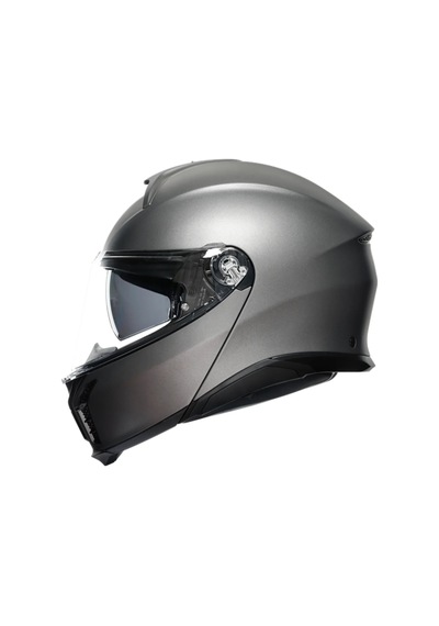 Agv Kask Tourmodular Solıd Mplk Luna Grey Matt Gri