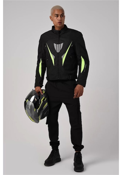 Vexo Element Motosiklet Montu Siyah - Sarı