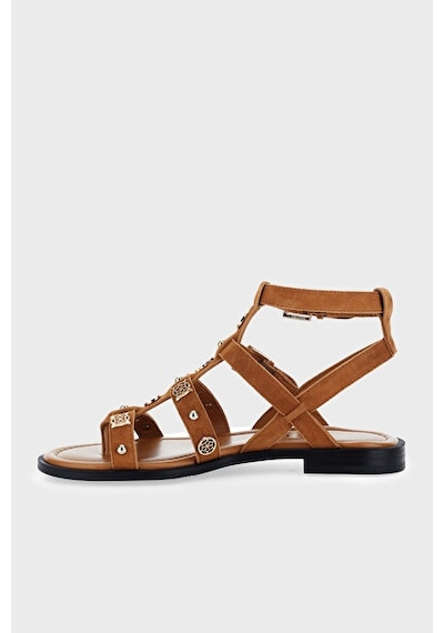 Guess Kadın Sandalet Fljy2zsue03 Kahverengi