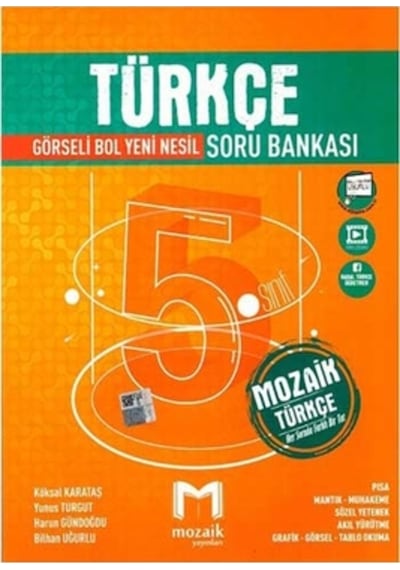 5.sınıf Mozaik Soru Bankası Türkçe