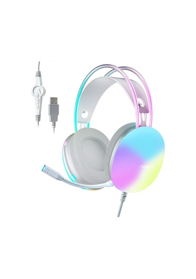 S505 Rgb Usb Gaming Mikronfonlu Oyuncu Kulaklığı Pembe