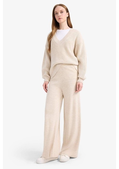 Defacto Relax Fit Pantolon V0088az25wner99 Ekru