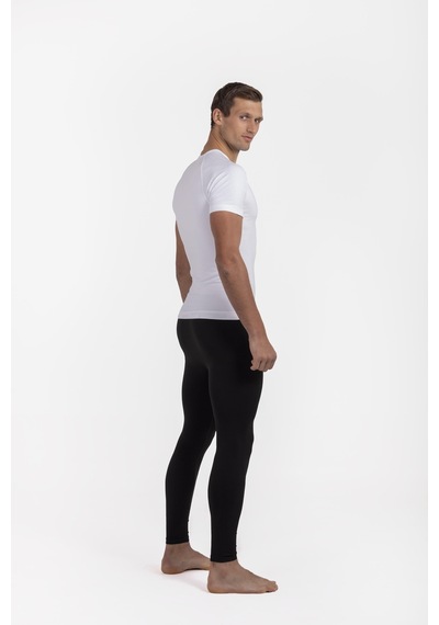Oıl Company Termal İçlik Üst Kısa kol V Yaka Unisex Pp Seamless Ocp007 001