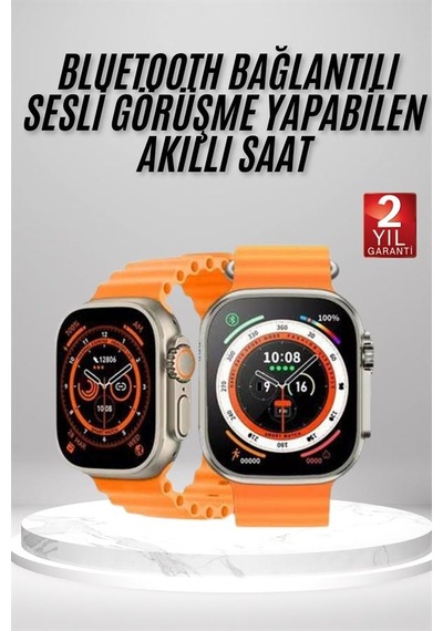 Yeni Nesil Ultra Akıllı Saat Adımsayar Uyku Takibi Nabız Sensörü Yeni Nesil - Lisinya