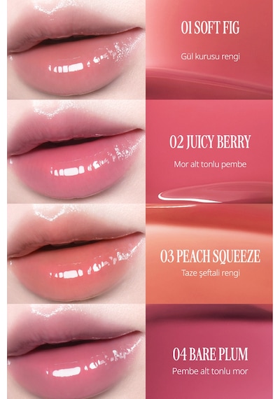 Clıo Glaze Lip Serum 04 Bare Plum