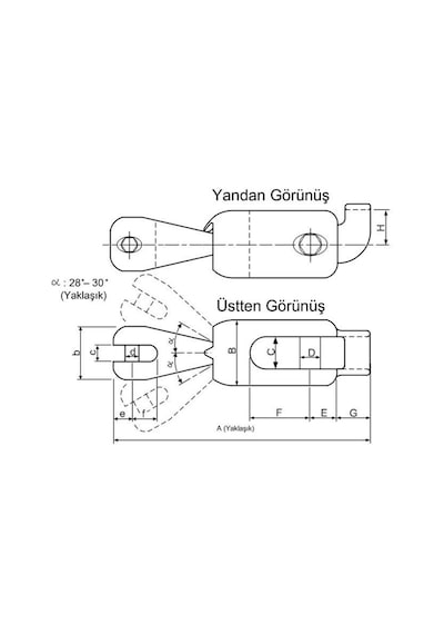 16 - 100 Ultra Fırdöndü ve Kancası