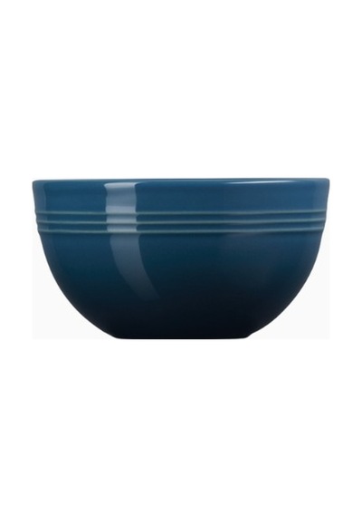 Le Creuset Coupe Snack Kasesi Modern Seramik Tasarım 12cm Koyu Turkuaz