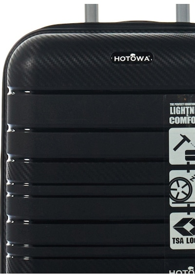 Hotowa Gold Pp Valiz 8010 Siyah Tsa Kilitli Orta Boy Siyah