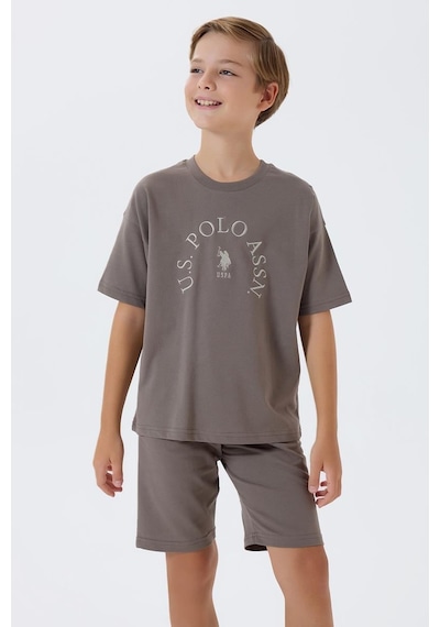U.S. Polo Assn. U.s. Polo Assn Erkek Çocuk 2 Li Bermuda T-şhirt Takım Koyu Vizon-2313 Vizon U.S. Polo Assn. U.s. Polo Assn Erkek Çocuk 2 Li Bermuda T-şhirt Takım Koyu Vizon-2313 Vizon