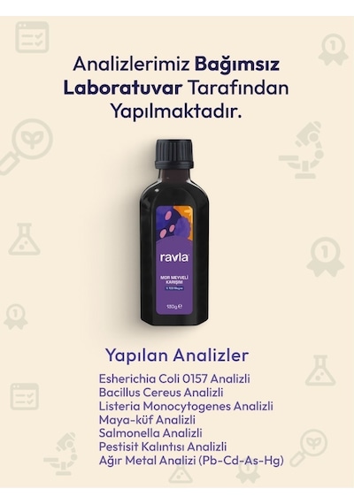 Ravla Mor Meyveli Karışım - 130g